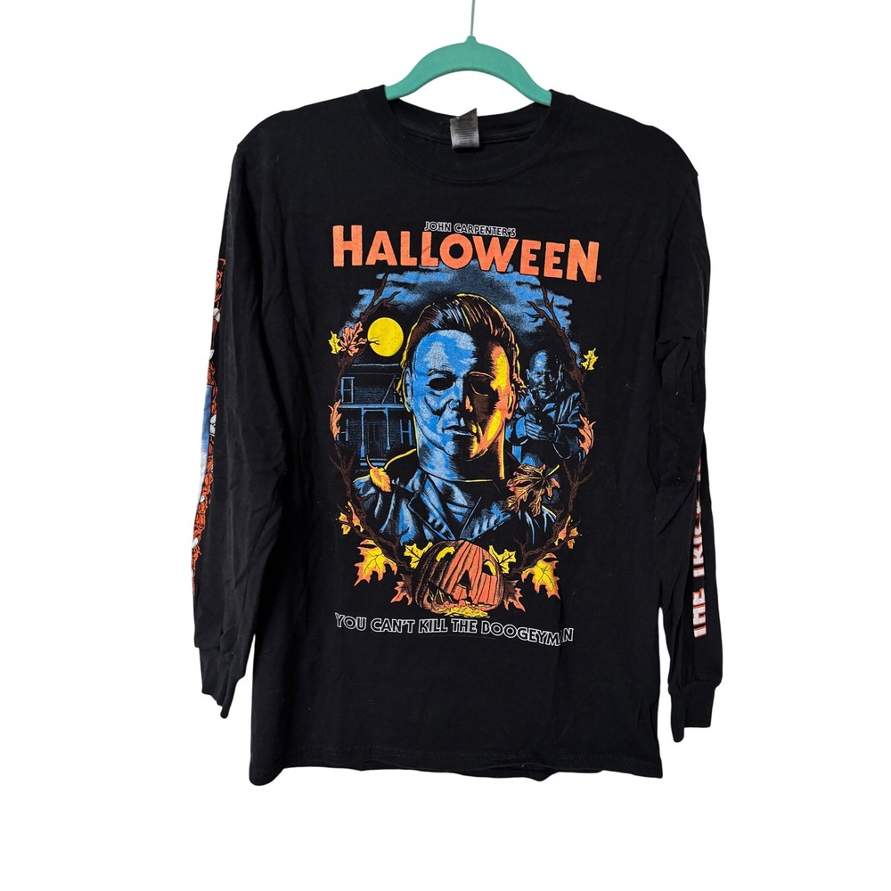 Graveyard Goods Halloween Michael Myers Graphic Tee Black S Boogeyman
